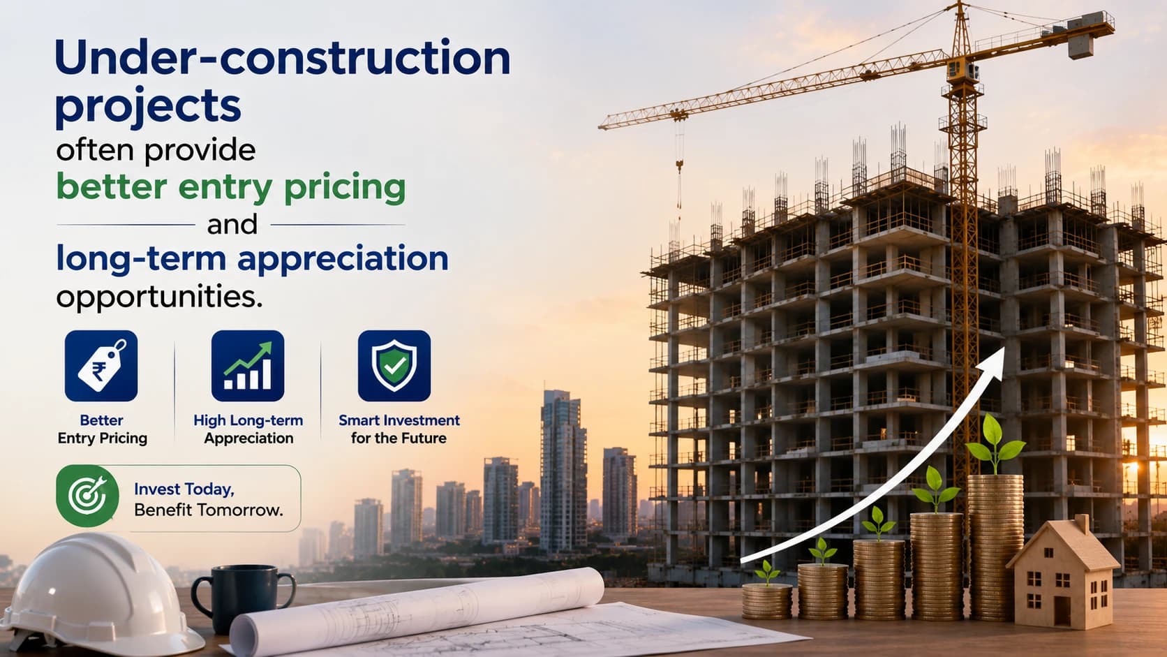 Under-construction residential project in Jaipur