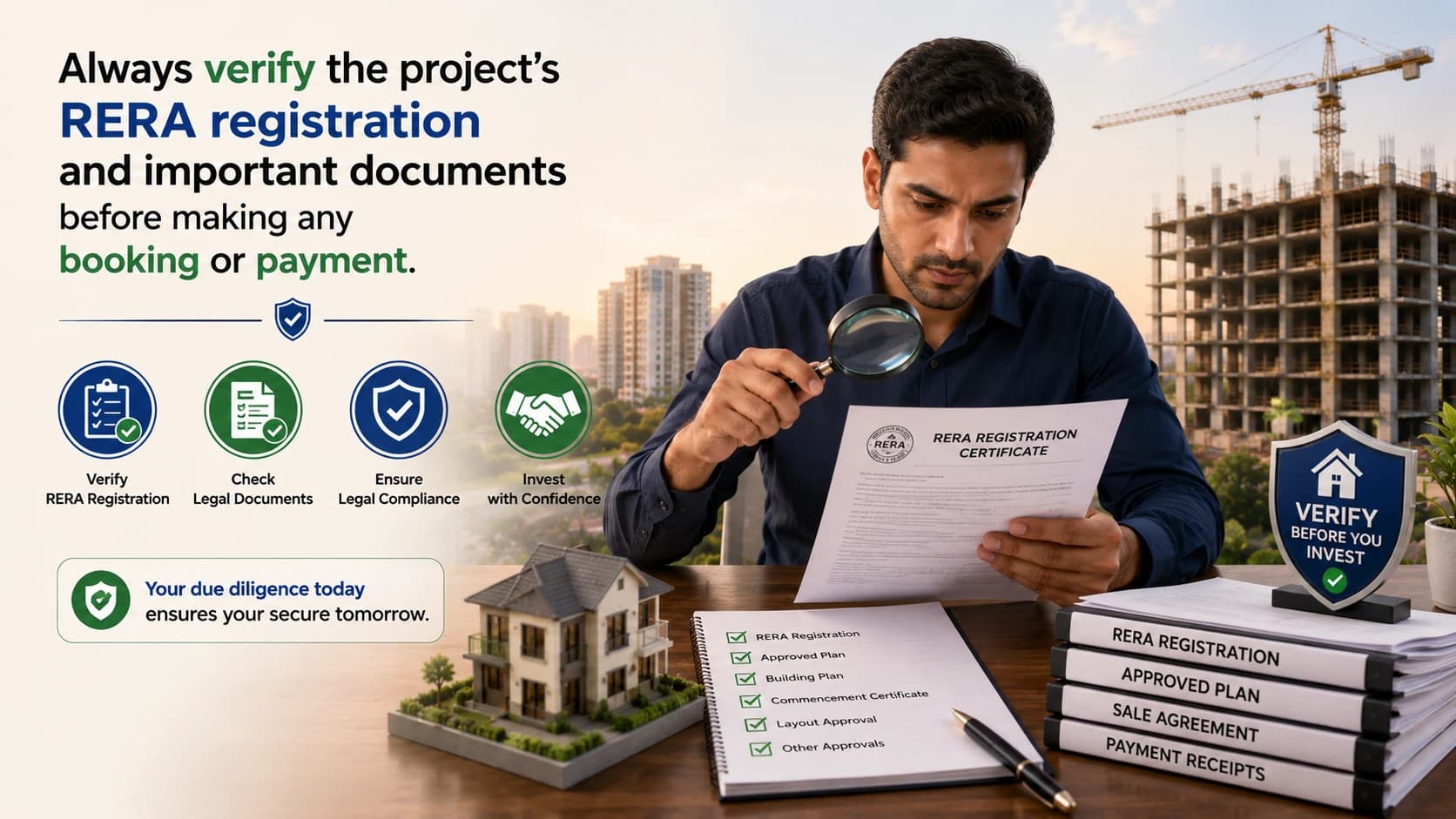 Verifying RERA Approved Property in Jaipur